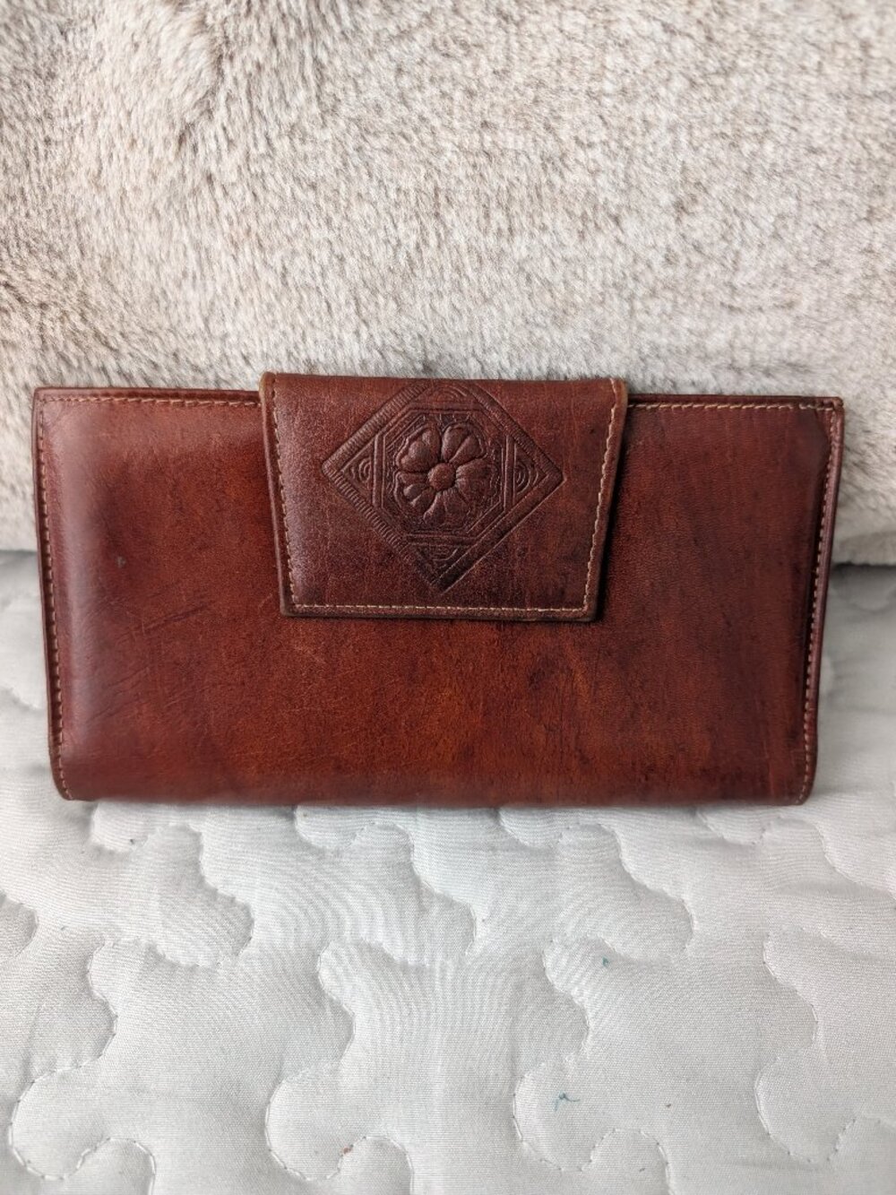 Vintage Di-Lido Brown Leather Sundance Wallet